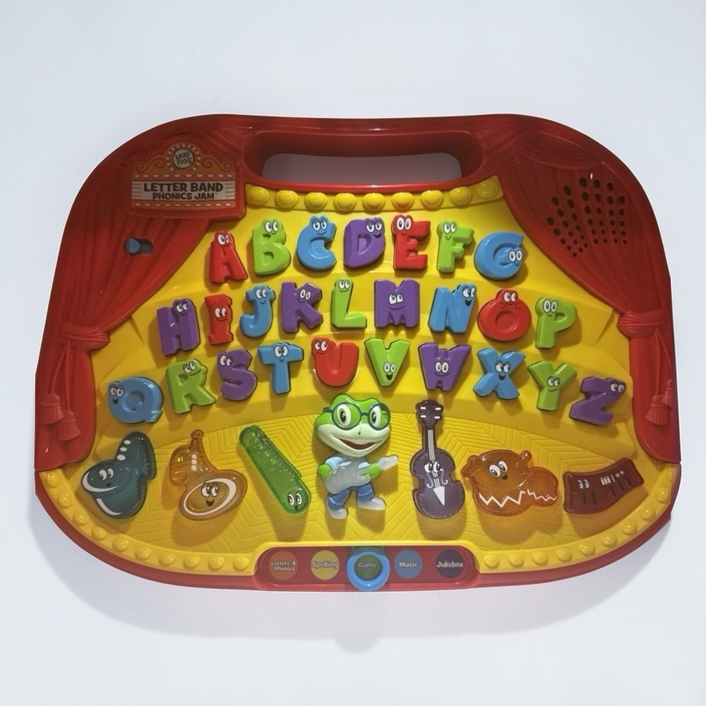 LeapFrog Letter Band Phonics Jam Educational‎ Toy Teaches Letters & Words Works!